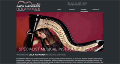 Desktop Screenshot of jackhayward.co.uk